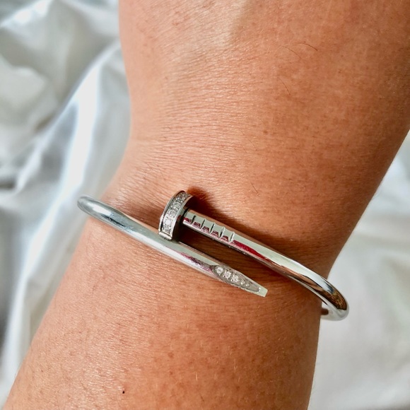 Nail Zirconia Bracelet Classic Model - Picture 6 of 15